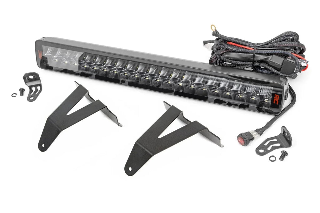 Rough Country LED Light Kit | Bumper Mount | 20" Spectrum Dual Row | Ram 1500 (19-24) 80779 - Main Product View