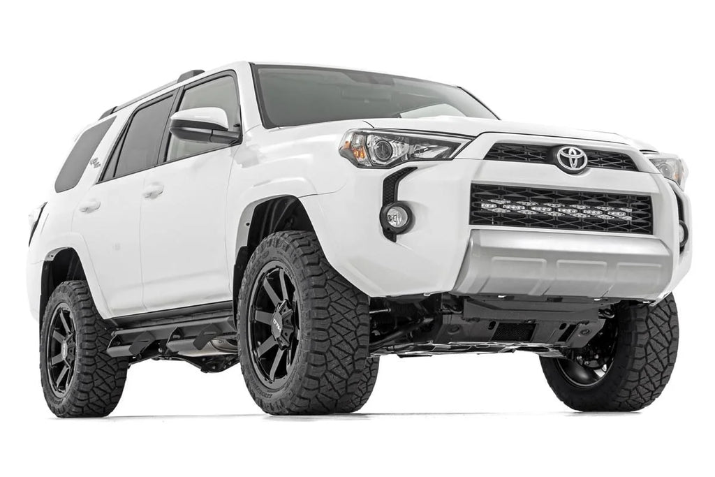 Rough Country LED Light Kit | Bumper Mount | 30" Black Dual Row | White DRL | Toyota 4Runner (14-20) 70787 - Installation ...