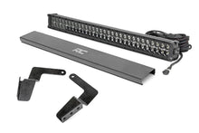Load image into Gallery viewer, Rough Country LED Light Kit | Bumper Mount | 30" Black Dual Row | White DRL | Toyota FJ Cruiser (07-14) 70652DRL