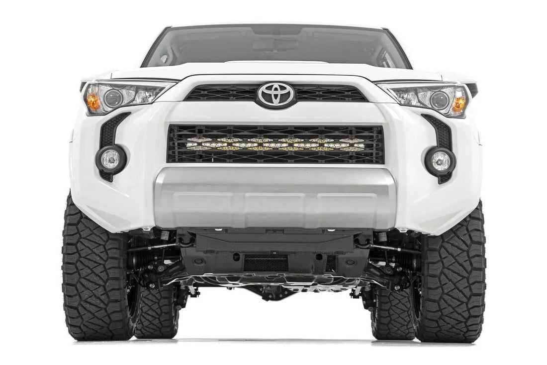 Rough Country LED Light Kit | Bumper Mount | 30" Spectrum Dual Row | Toyota 4Runner (14-20) 80786 - Back View