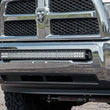 Load image into Gallery viewer, Rough Country LED Light Kit | Bumper Mount | 40" Black Dual Row | Ram 2500/3500 4WD (10-18) 70570B - Installation View