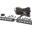 Load image into Gallery viewer, Rough Country LED Light Kit | Bumper Mount | 6" Black Slimline Pair | Honda Foreman 92016 - Front View