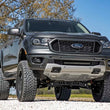 Load image into Gallery viewer, Rough Country LED Light Kit | Bumper Mount | 6" Black Slimline Pair | Ford Ranger (19-23) 70829 - Installation View
