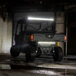 Load image into Gallery viewer, Rough Country LED Light Kit | Cab Mount | 50" Black Dual Row | Can-Am Defender HD8 71019 - Side View