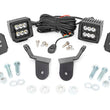 Load image into Gallery viewer, Rough Country LED Light Kit | Cage Mount | 2" Black Pair | Honda Pioneer 92009 - Additional View 5