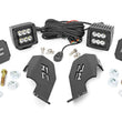 Load image into Gallery viewer, Rough Country LED Light Kit | Cage Mount | 2" Black Pair | Honda Talon 92032 - Mounting View
