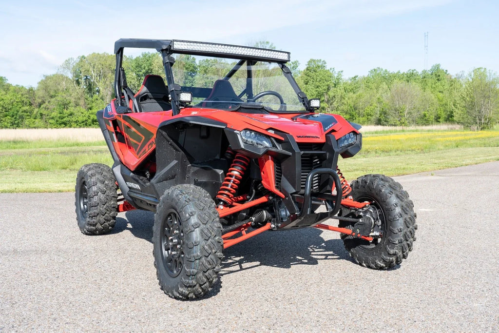Rough Country LED Light Kit | Cage Mount | 2" Black Pair | White DRL | Honda Talon 92034 - Additional View 6