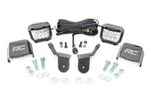 Load image into Gallery viewer, Rough Country LED Light Kit | Cage Mount | 2" Chrome Pair | Wide Angle | Honda Pioneer 1000 92012 - Main Product View