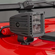 Load image into Gallery viewer, Rough Country LED Light Kit | Cowl Mount | 2" Black Pair | Jeep Gladiator JT/Wrangler JL (18-24) 70062 - Back View