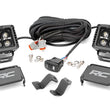 Load image into Gallery viewer, Rough Country LED Light Kit | Ditch | 2" Black Pair | Amber DRL | Ford F-150 (15-24)/F-150 Lightning (22-24) 71032 - Main ...