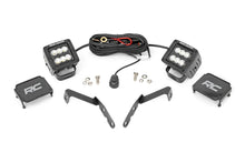 Load image into Gallery viewer, Rough Country LED Light Kit | Ditch Mount | 2" Black Pair | Flood | Chevy 1500 &amp; Chevy/GMC 2500HD/3500HD (07-14) 71059 - M...