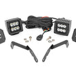 Load image into Gallery viewer, Rough Country LED Light Kit | Ditch Mount | 2" Black Pair | Spot | Chevy 1500 &amp; Chevy/GMC 2500HD/3500HD (07-14) 71058 - Ma...