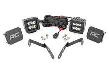 Load image into Gallery viewer, Rough Country LED Light Kit | Ditch Mount | 2" Black Pair | Spot | Chevy 1500 &amp; Chevy/GMC 2500HD/3500HD (07-14) 71058 - Ma...
