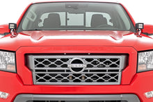 Load image into Gallery viewer, Rough Country LED Light Kit | Ditch Mount | 2" Black Pair | White DRL | Nissan Frontier (22-24) 71066 - Installation View