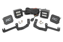 Load image into Gallery viewer, Rough Country LED Light Kit | Ditch Mount | 2" Black Pair | Spot | Chevy Silverado 1500 (19-24) 70841 - Main Product View