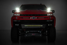 Load image into Gallery viewer, Rough Country LED Light Kit | Ditch Mount | 2" Black Pair | White DRL | Chevy Silverado 1500 (19-24) 70843 - Additional Vi...