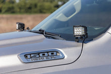 Load image into Gallery viewer, Rough Country LED Light Kit | Ditch Mount | 2" Black Pair | Amber DRL | Ram 1500 (19-26) - Additional View 6