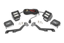 Load image into Gallery viewer, Rough Country LED Light Kit | Ditch Mount | 2" Black Pair | Flood | Ram 1500 2WD/4WD (19-26) - Main Product View