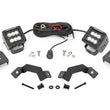 Load image into Gallery viewer, Rough Country LED Light Kit | Ditch Mount | 2" Black Pair | Flood | Toyota Land Cruiser (24-25) - Mounting View