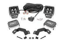 Load image into Gallery viewer, Rough Country LED Light Kit | Ditch Mount | 2" Black Pair | White DRL | Toyota Land Cruiser (24-25) - Mounting View