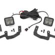 Load image into Gallery viewer, Rough Country LED Light Kit | Ditch Mount | 2" Spectrum Pair | Spot | Chevy Silverado 1500 (19-24) 80841 - Main Product View