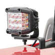 Load image into Gallery viewer, Rough Country LED Light Kit | Ditch Mount | 2" Spectrum Pair | Spot | Chevy Silverado 1500 (19-24) 80841 - Side View