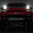 Load image into Gallery viewer, Rough Country LED Light Kit | Ditch Mount | 2" Spectrum Pair | Spot | Chevy Silverado 1500 (19-24) 80841 - Additional View 6