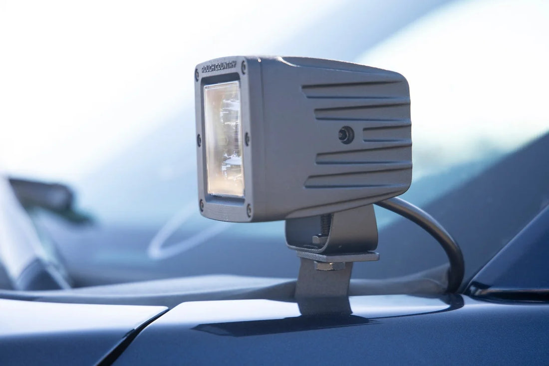 Rough Country LED Light Kit | Ditch Mount | 2" Spectrum Pair | Spot | Ford F-150 (15-24)/F-150 Lightning (22-24) 82028 - I...