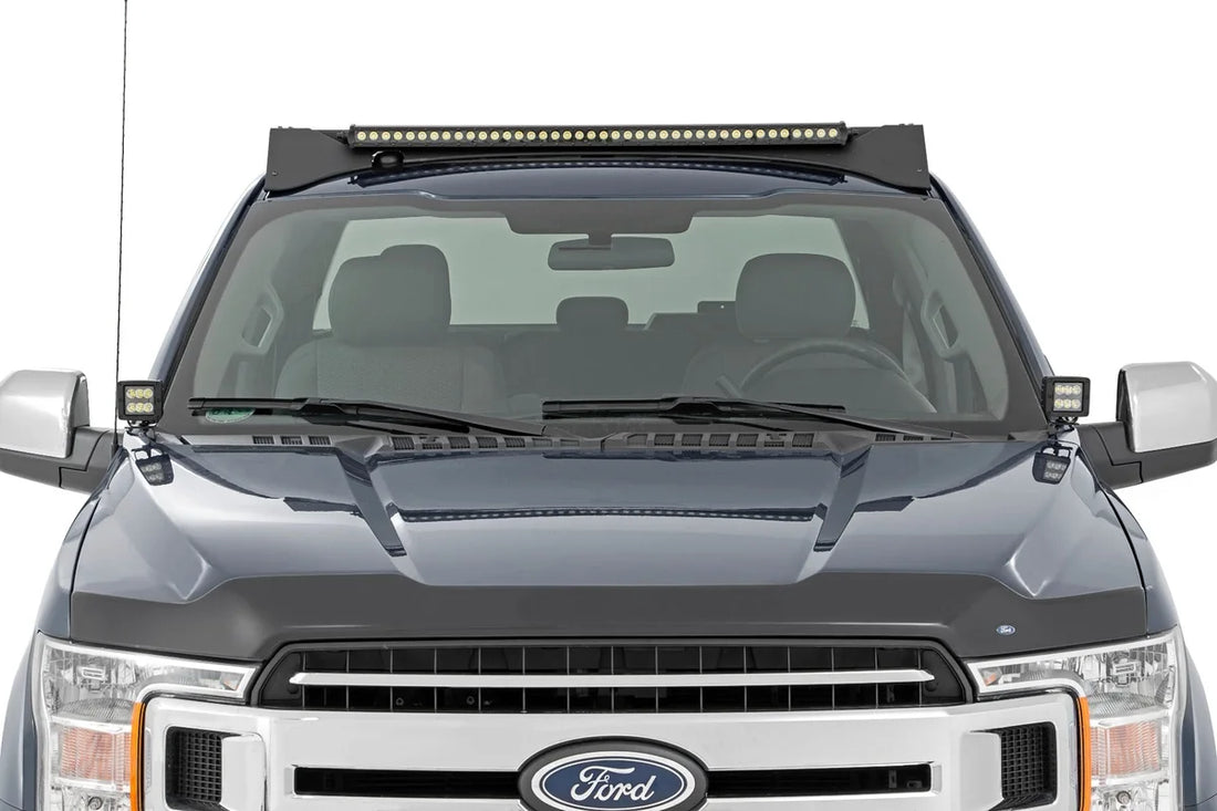 Rough Country LED Light Kit | Ditch Mount | 2" Spectrum Pair | Spot | Ford F-150 (15-24)/F-150 Lightning (22-24) 82028 - A...
