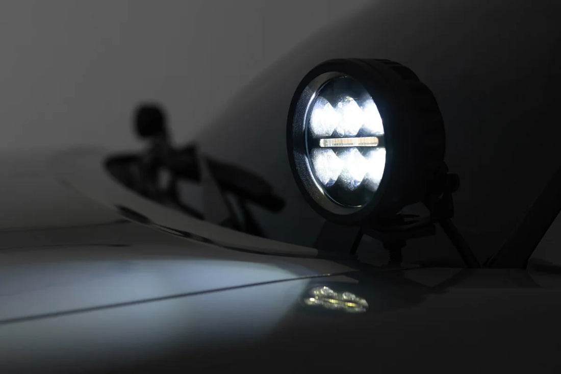 Rough Country LED Light Kit | Ditch Mount | 2" Spectrum Pair | Spot | Toyota Tacoma (16-23) 81080 - Additional View 6