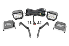 Load image into Gallery viewer, Rough Country LED Light Kit | Ditch Mount |  3" OSRAM | Wide | Chevy 1500 &amp; Chevy/GMC 2500HD/3500HD (07-14) 71062 - Main P...