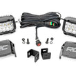 Load image into Gallery viewer, Rough Country LED Light Kit | Ditch Mount |  3" OSRAM | Wide | Toyota Tundra 2WD/4WD (22-24) 71075 - Mounting View