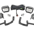 Load image into Gallery viewer, Rough Country LED Light Kit | Ditch Mount |  3" OSRAM | Wide | Chevy Silverado 1500 (19-24) 70845 - Angled View