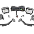 Load image into Gallery viewer, Rough Country LED Light Kit | Ditch Mount |  3" OSRAM | Wide | Ram 1500 2WD/4WD (2019-2026) - Angled View