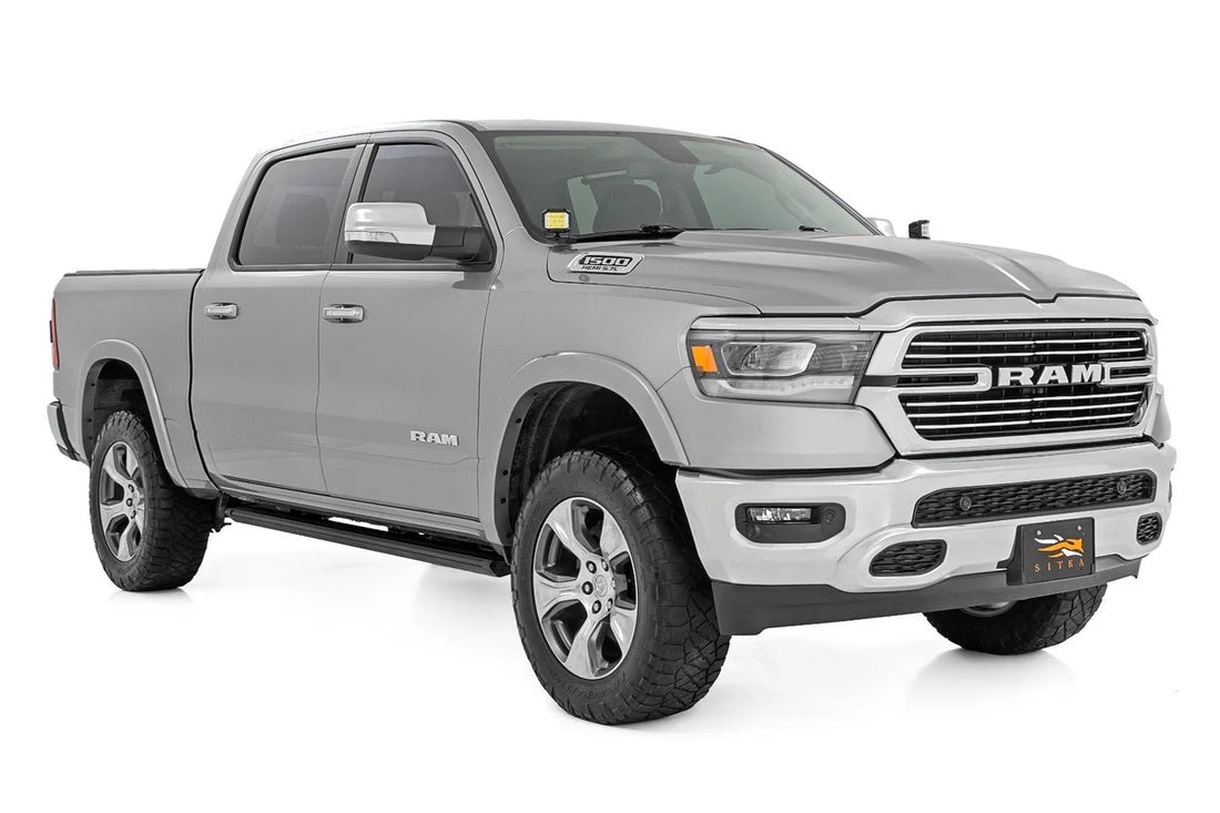 Rough Country LED Light Kit | Ditch Mount |  3" OSRAM | Wide | Ram 1500 2WD/4WD (2019-2026) - Back View
