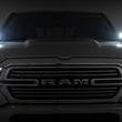 Load image into Gallery viewer, Rough Country LED Light Kit | Ditch Mount |  3" OSRAM | Wide | Ram 1500 2WD/4WD (2019-2026) - Installation View
