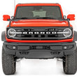 Load image into Gallery viewer, Rough Country LED Light Kit | Ditch Mount | 3.5" Black Round Pair | Amber DRL | Ford Bronco (21-24) 71078 - Back View