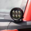 Load image into Gallery viewer, Rough Country LED Light Kit | Ditch Mount | 3.5" Black Round Pair | Amber DRL | Ford Bronco (21-24) 71078 - Additional View 6