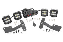 Load image into Gallery viewer, Rough Country LED Light Kit | Ditch Mount | Dual 2" Black Pairs | Spot | Toyota Tundra (14-21) 70835 - Main Product View