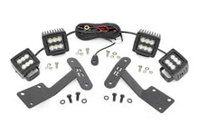 Load image into Gallery viewer, Rough Country LED Light Kit | Ditch Mount | Dual 2" Black Pairs | Spot/Flood | Toyota Tundra (14-21) 70866 - Main Product ...