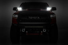Load image into Gallery viewer, Rough Country LED Light Kit | Ditch Mount | Dual 2&quot; Black Pairs | White DRL | Toyota Tundra (14-21) 70837 - Additional View 5