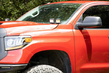 Load image into Gallery viewer, Rough Country LED Light Kit | Ditch Mount | Dual 2&quot; Black Pairs | White DRL | Toyota Tundra (14-21) 70837 - Additional View 6