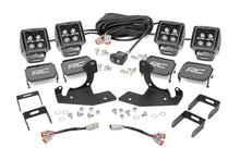 Load image into Gallery viewer, Rough Country LED Light Kit | Fog | 2" Black Pairs x2 | White DRL | Chevy Silverado 1500/2500HD/3500HD 2WD/4WD 70762DRL - ...