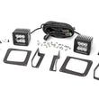 Load image into Gallery viewer, Rough Country LED Light Kit | Fog Mount | 2" Black Pair | GMC Sierra 1500 2WD/4WD (14-15) 70689 - Main Product View