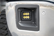 Load image into Gallery viewer, Rough Country LED Light Kit | Fog Mount | 2" Black Pair | GMC Sierra 1500 2WD/4WD (14-15) 70689 - Installation View