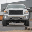 Load image into Gallery viewer, Rough Country LED Light Kit | Fog Mount | 2" Black Pair | GMC Sierra 1500 2WD/4WD (14-15) 70689 - Kit Contents