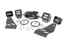 Load image into Gallery viewer, Rough Country LED Light Kit | Fog Mount | 2&quot; Black Pair | Spot | Nissan Frontier (05-20) 71023 - Main Product View
