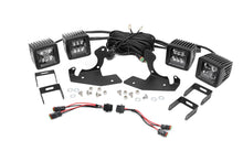 Load image into Gallery viewer, Rough Country LED Light Kit | Fog Mount | Dual 2" Black Pair | Chevy Silverado 2500 HD/3500 HD (11-14) 70628 - Main Produc...