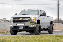 Load image into Gallery viewer, Rough Country LED Light Kit | Fog Mount | Dual 2" Black Pair | Chevy Silverado 2500 HD/3500 HD (11-14) 70628 - Installatio...