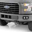 Load image into Gallery viewer, Rough Country LED Light Kit | Fog Mount | Dual 2" Black Pairs | Flood | Ford F-150 (15-17) 70833 - Back View